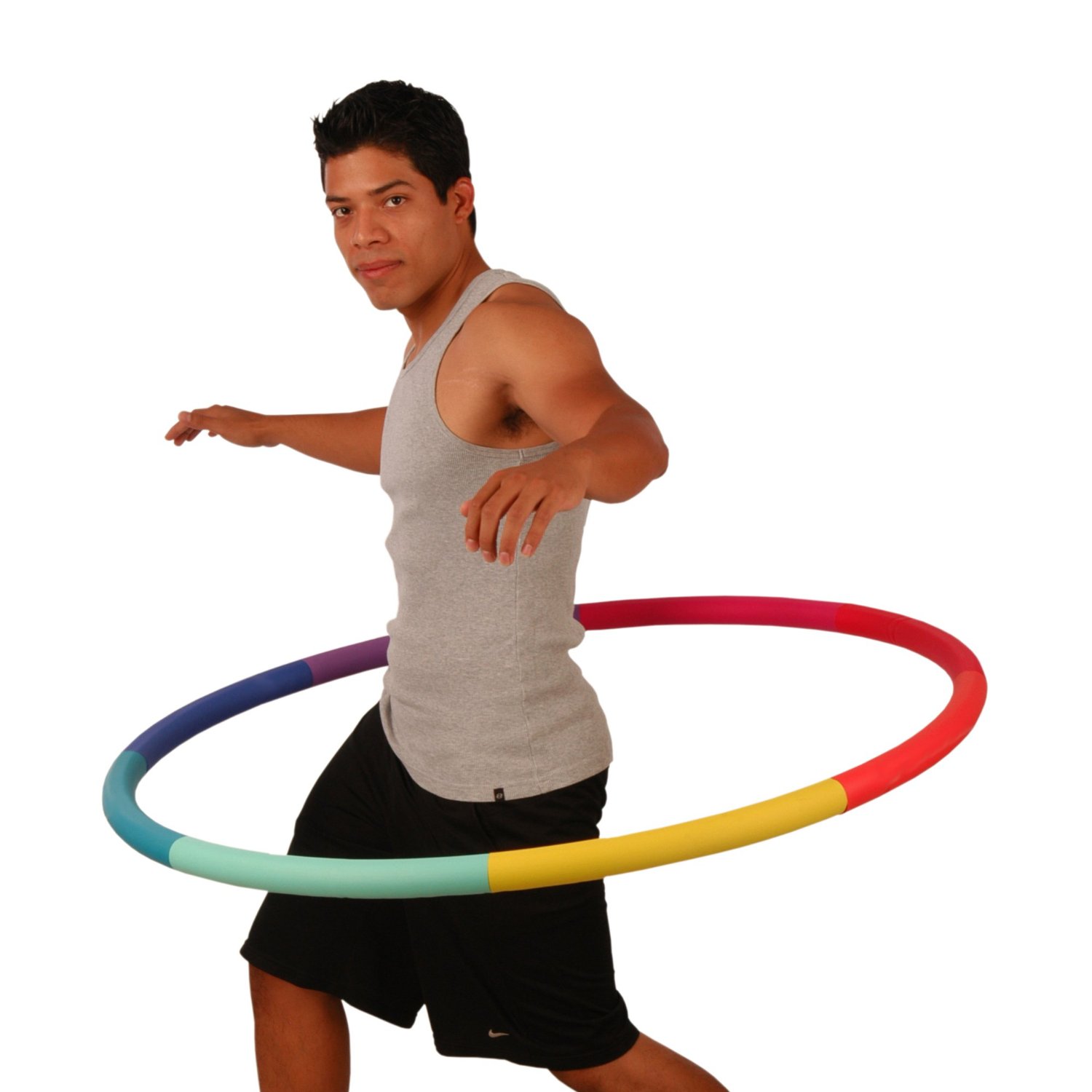 Weight Loss Sports Hoop® Series: Trim Hoop® 3B - 3.1lb (1.4kg) Large, Weighted Fitness Exercise Hula Hoop
